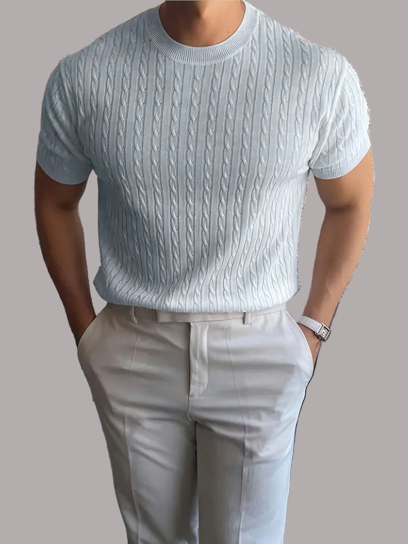 Charles - Tricou Eleganta Tricotat