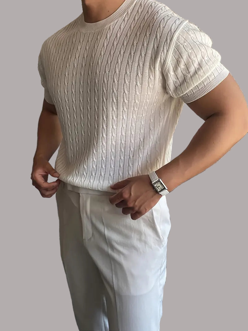 Charles - Tricou Eleganta Tricotat