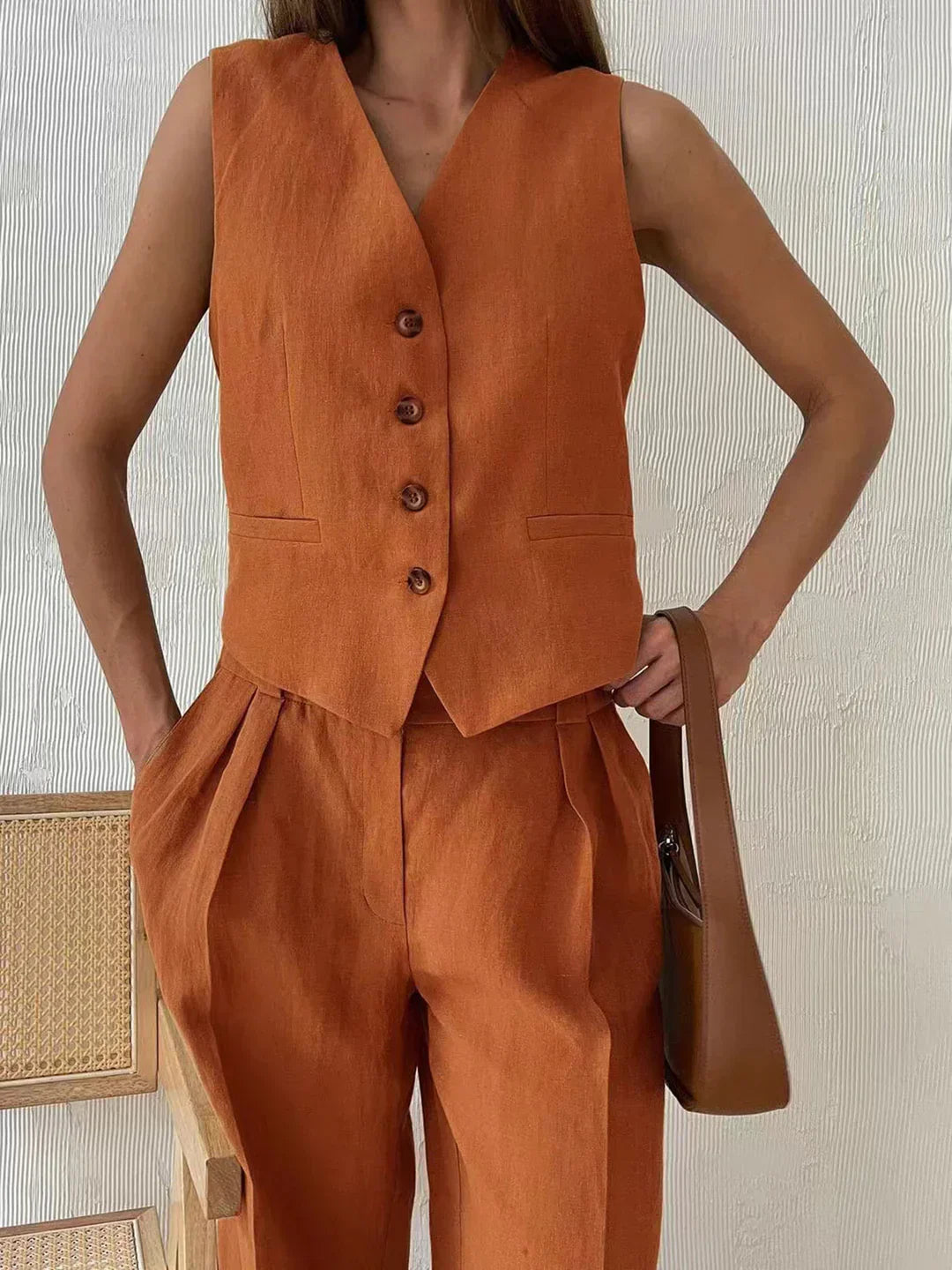 Antonia - Set de pantaloni cu eleganță atemporală
