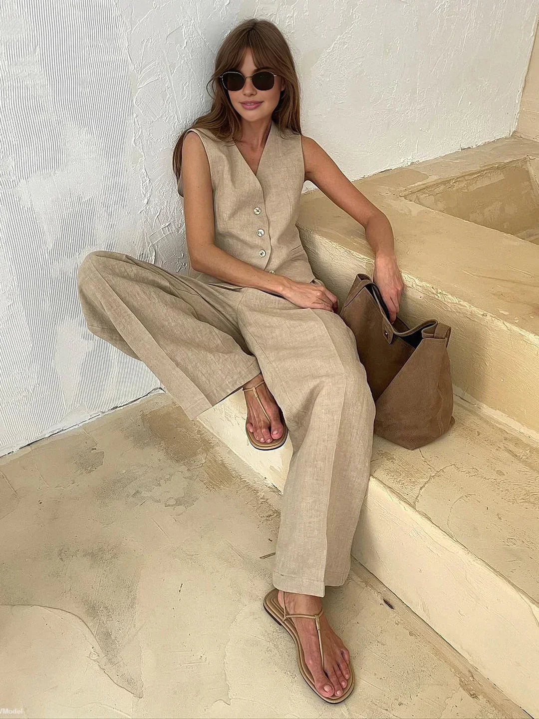 Antonia - Set de pantaloni cu eleganță atemporală