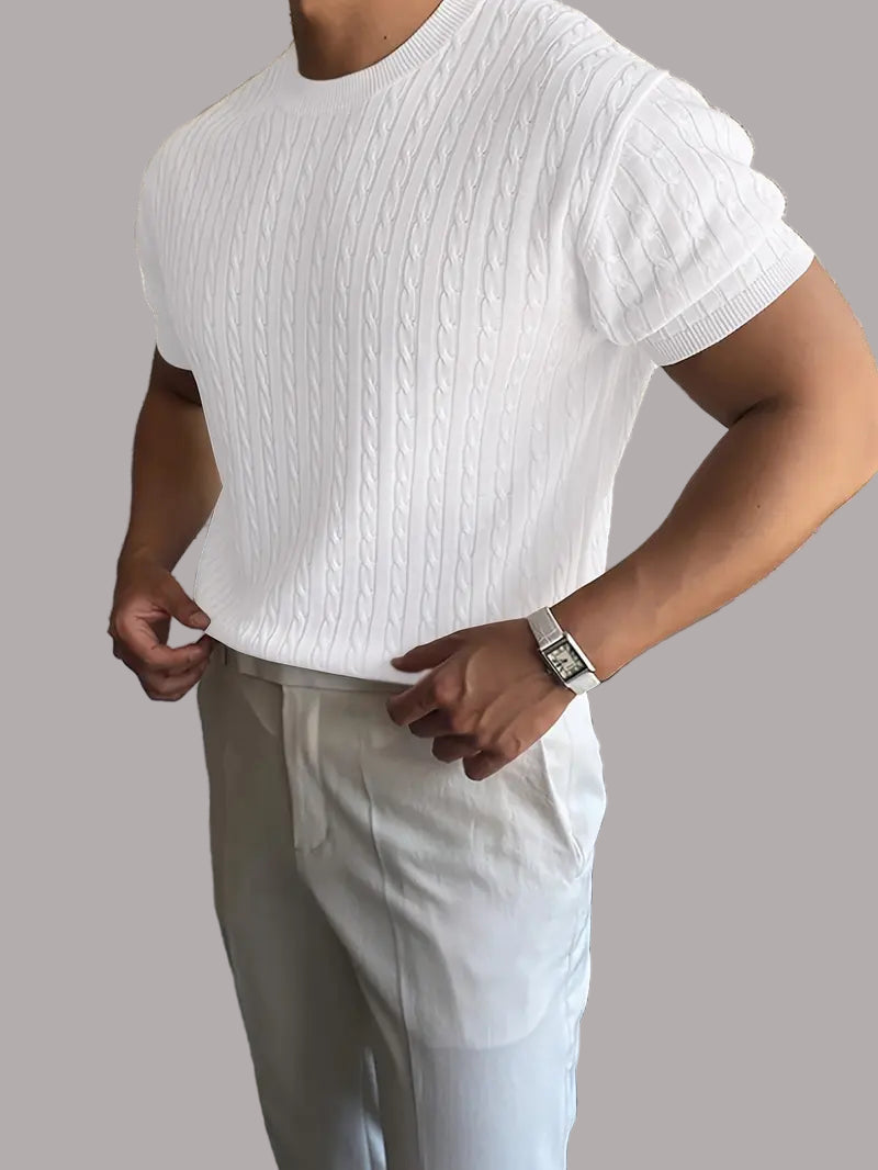 Charles - Tricou Eleganta Tricotat