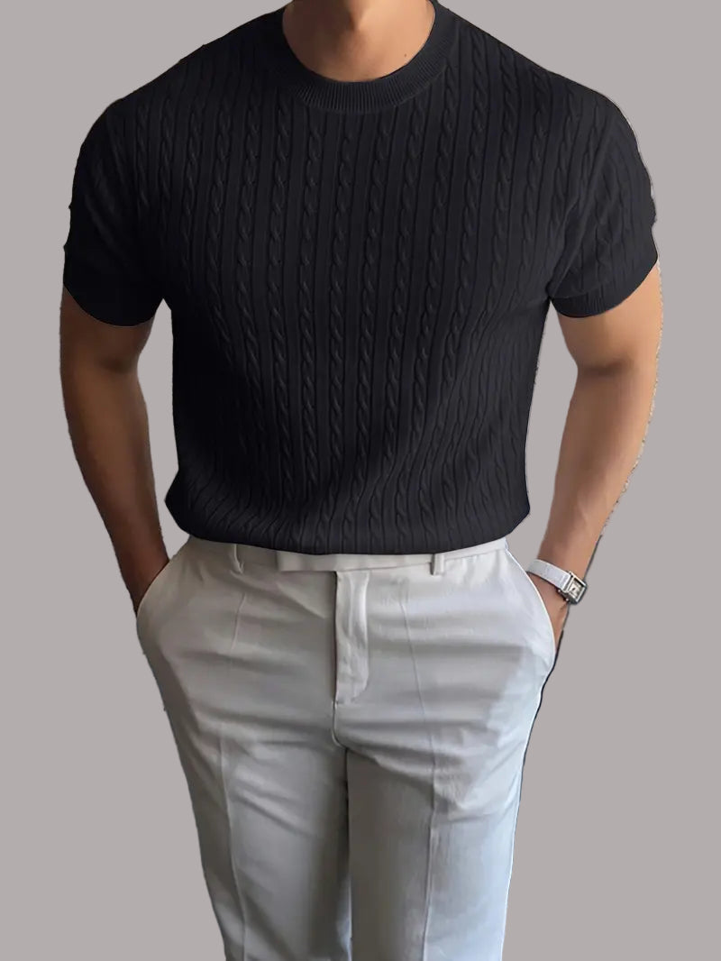 Charles - Tricou Eleganta Tricotat