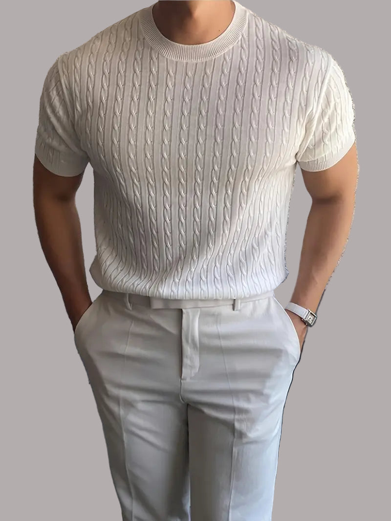 Charles - Tricou Eleganta Tricotat
