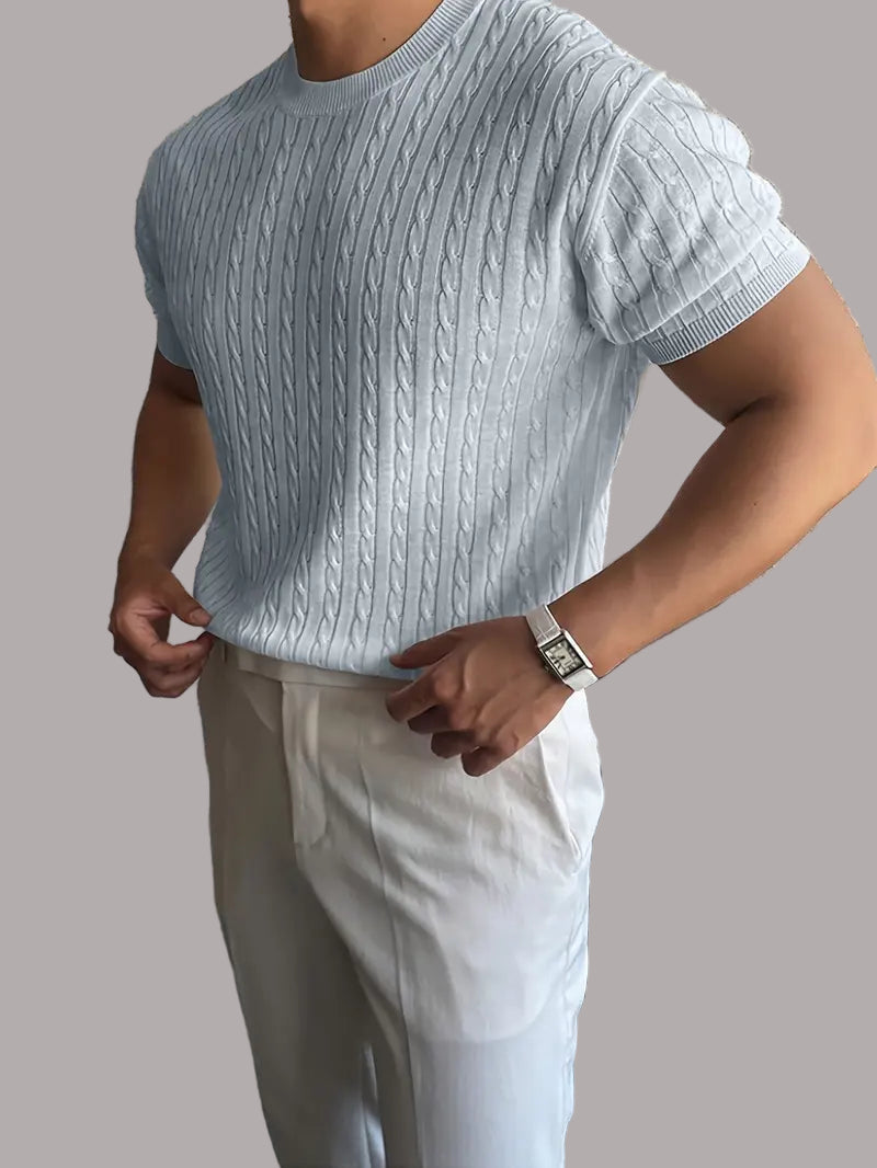 Charles - Tricou Eleganta Tricotat