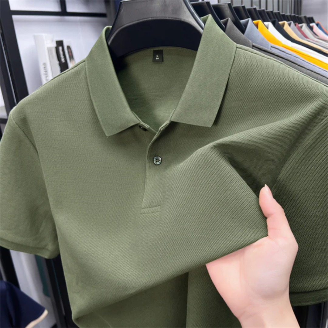 Chez - Tricou Polo Cu Mâneci Scurte