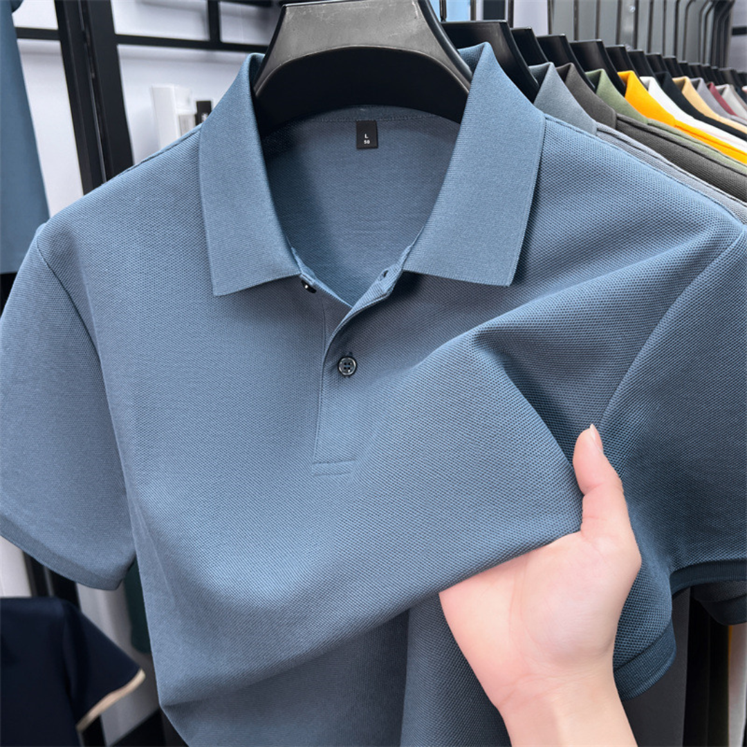 Chez - Tricou Polo Cu Mâneci Scurte