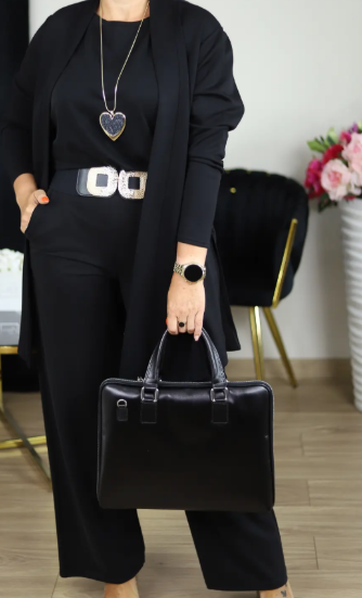 Gabi | Set 3 piese cu cardigan lung – confort, eleganță și stil versatil