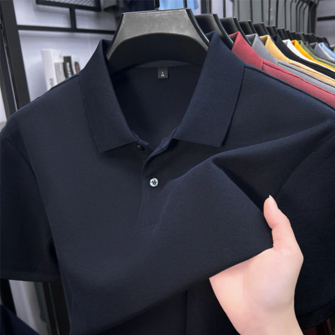 Chez - Tricou Polo Cu Mâneci Scurte