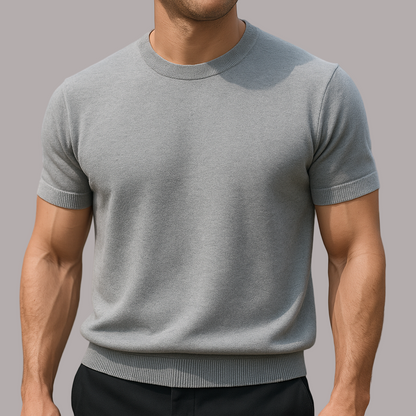 Panko - Tricou Elegant Cu Mâneci Scurte