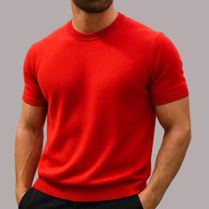 Panko - Tricou Elegant Cu Mâneci Scurte
