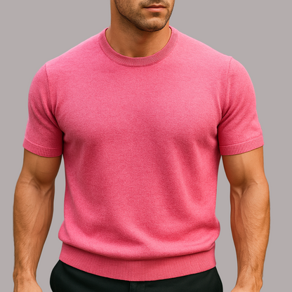 Panko - Tricou Elegant Cu Mâneci Scurte