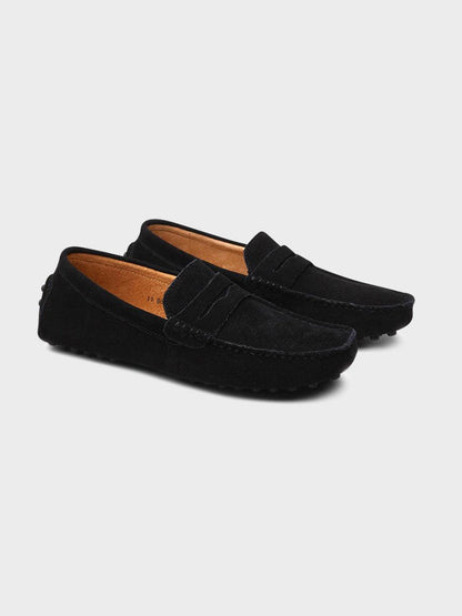 Raul - Pantofi Loaferi din Suede pentru Bărbați