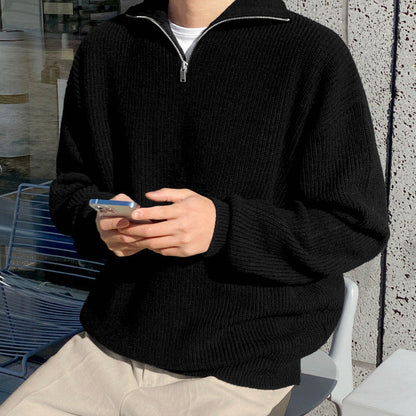 Bogdan - Pulover cu fermoar la jumătate