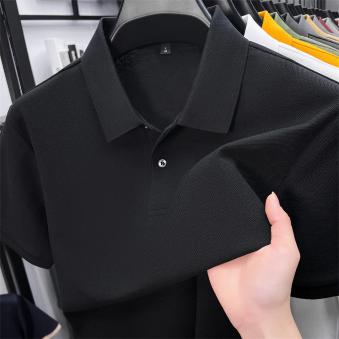 Chez - Tricou Polo Cu Mâneci Scurte