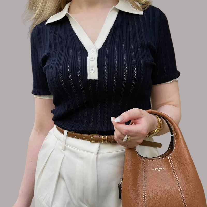 Élise - Polo Tricotat