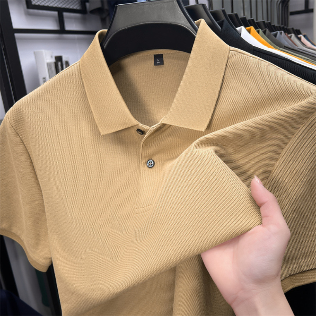 Chez - Tricou Polo Cu Mâneci Scurte