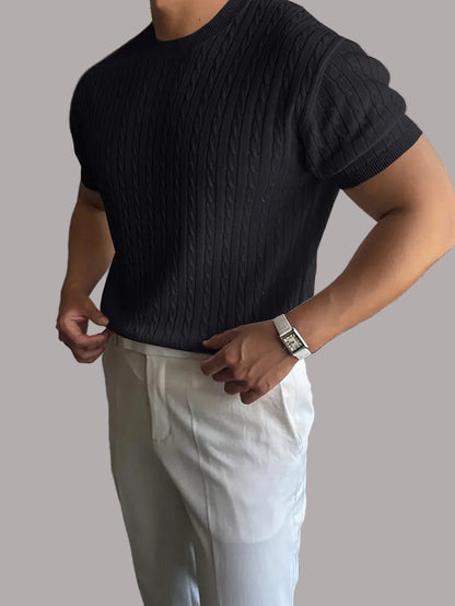 Charles - Tricou Eleganta Tricotat