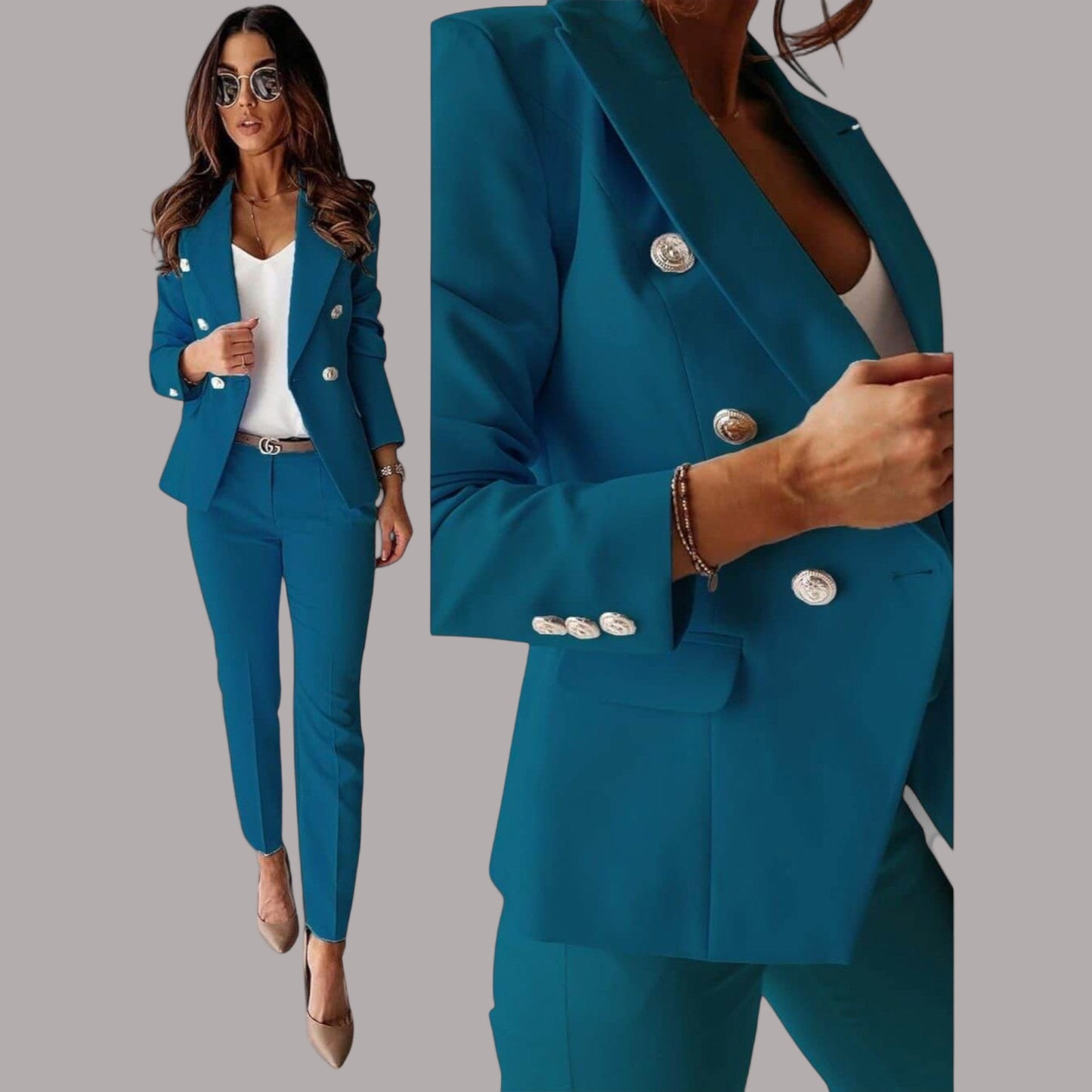 Aya - Costum cu geacă și pantalon