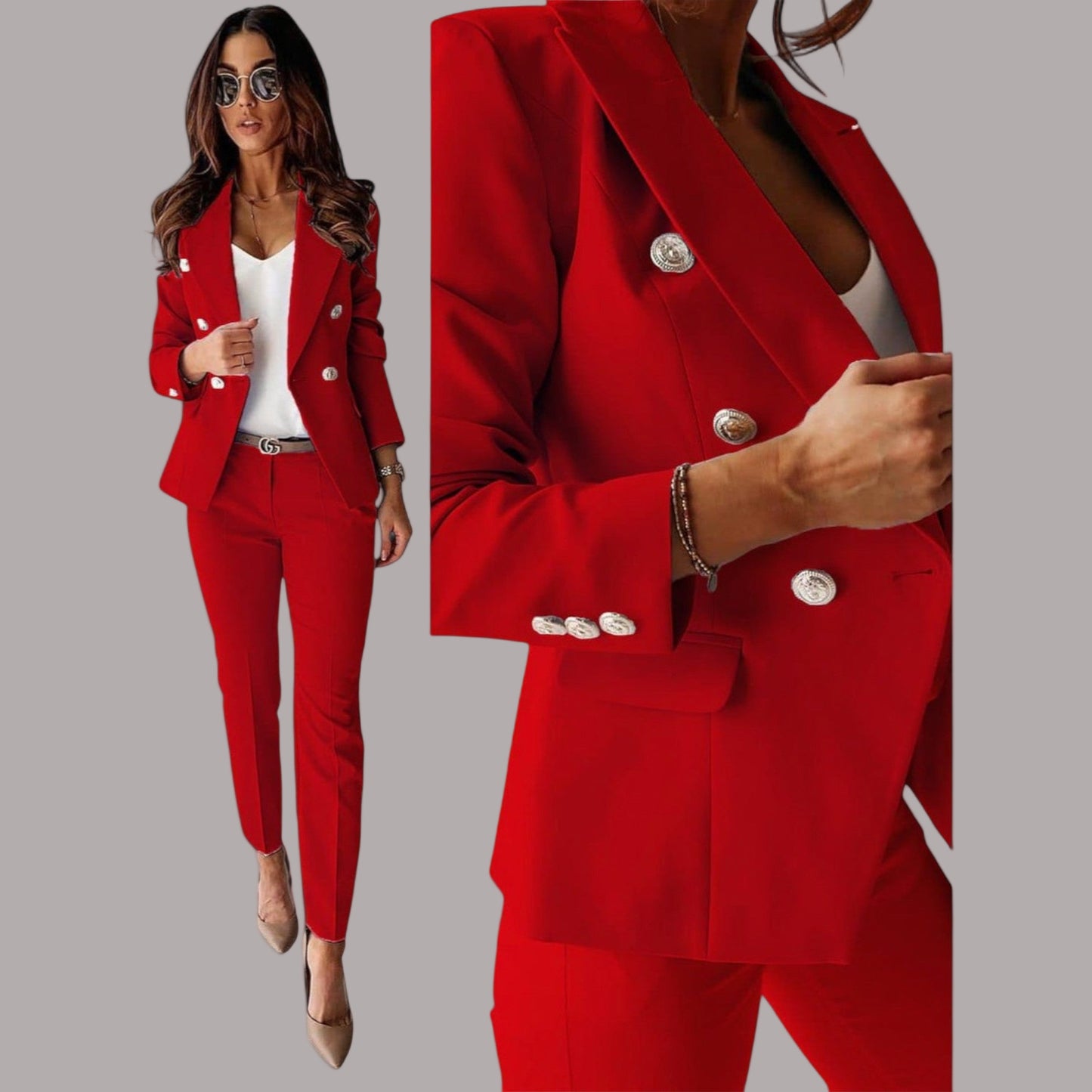 Aya - Costum cu geacă și pantalon