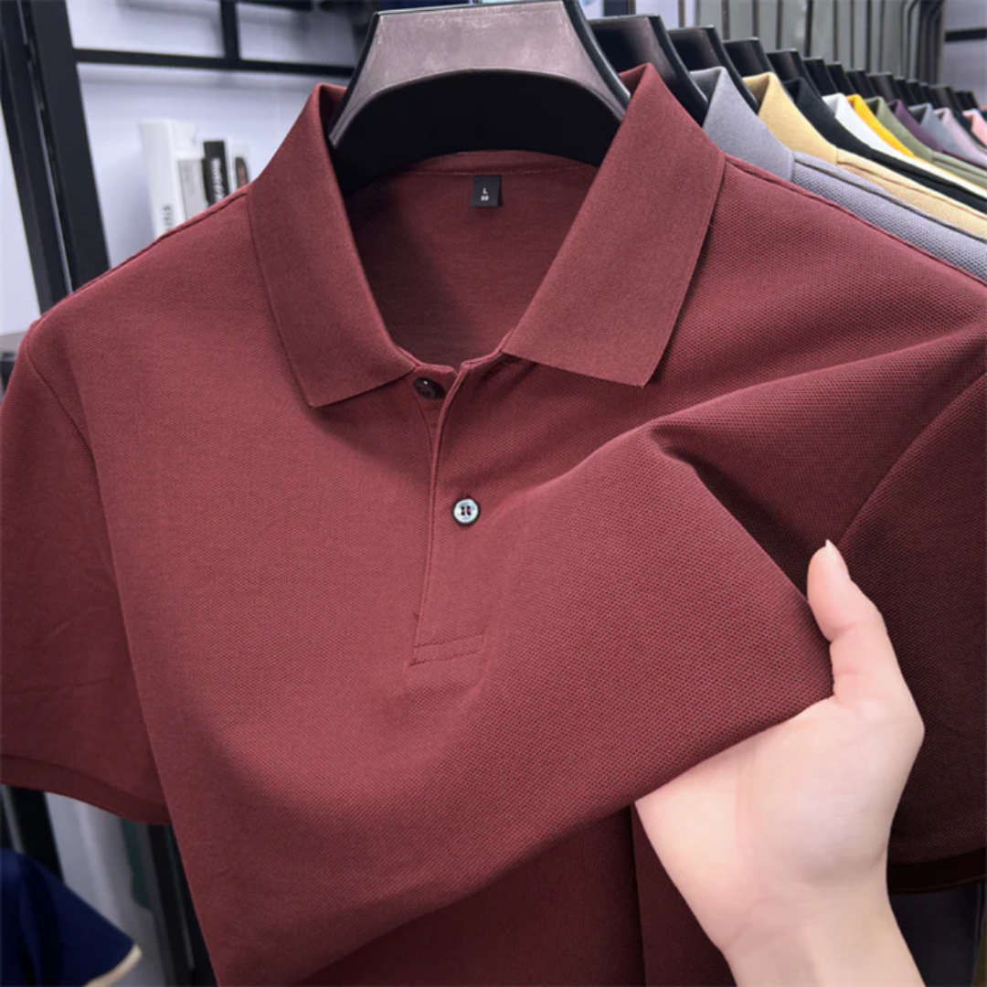 Chez - Tricou Polo Cu Mâneci Scurte