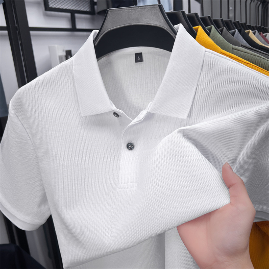 Chez - Tricou Polo Cu Mâneci Scurte