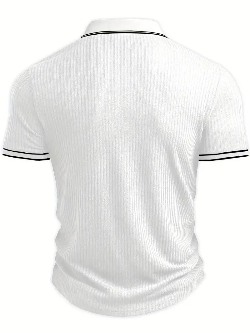 Valentin – Tricou Polo Elegant cu Mâneci Scurte