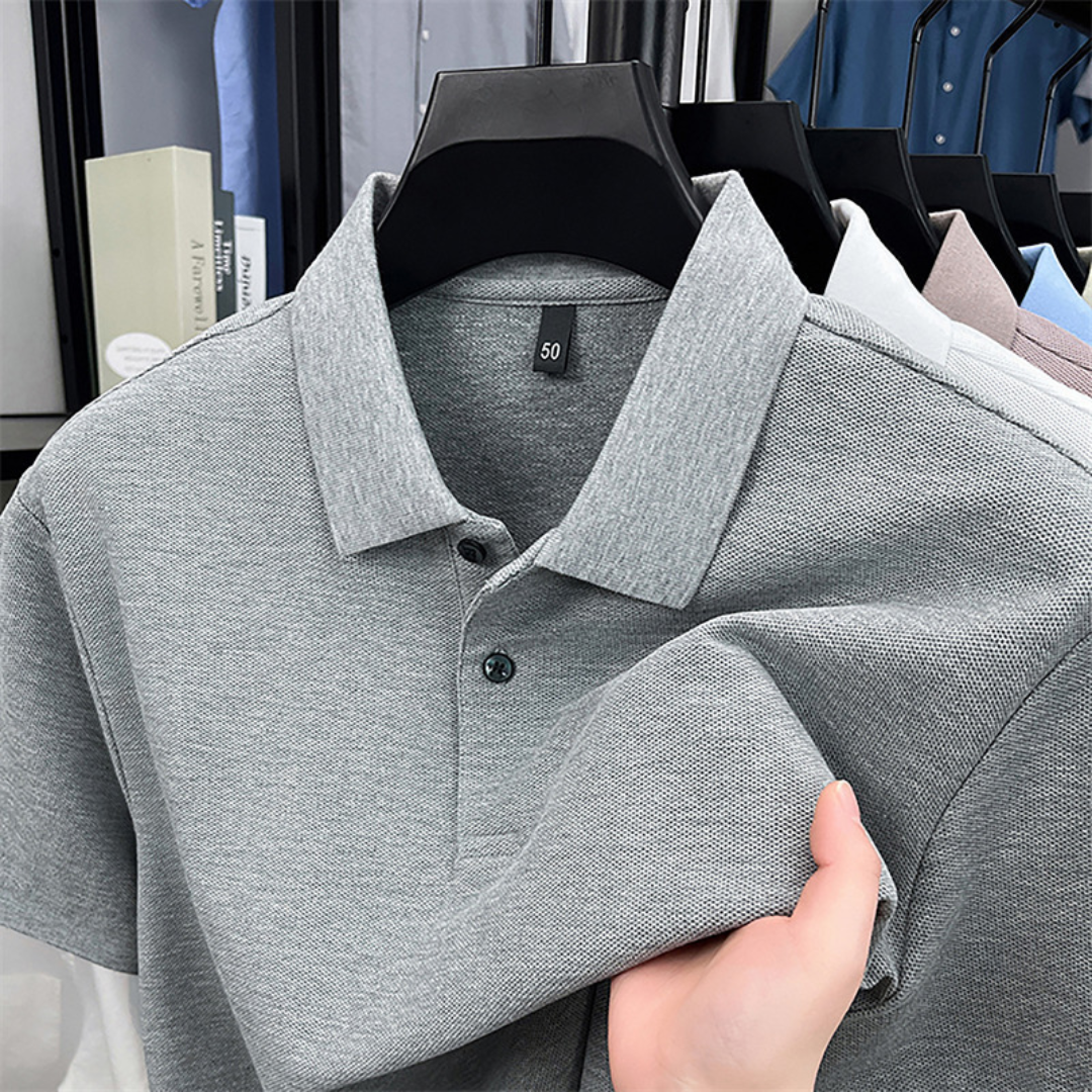Chez - Tricou Polo Cu Mâneci Scurte