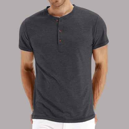 Bill - Tricou Elegant Cu Guler Rotund