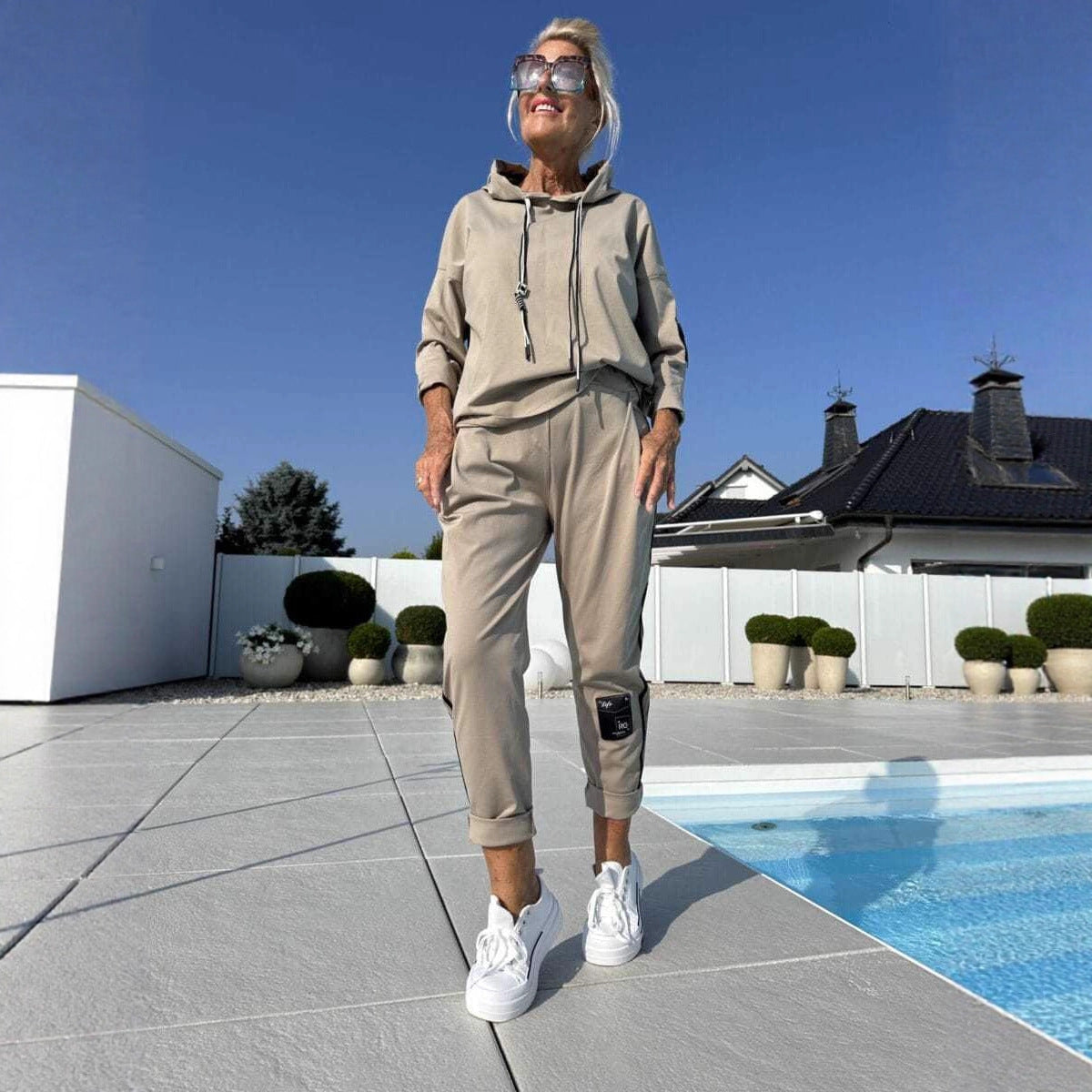 Elena - Set damă trendy din două piese