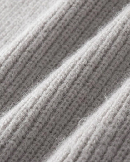 Pavlo - Amalfi Gilet din Lână cu Fermuar Pe Toată Lungimea