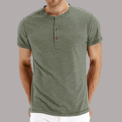 Bill - Tricou Elegant Cu Guler Rotund
