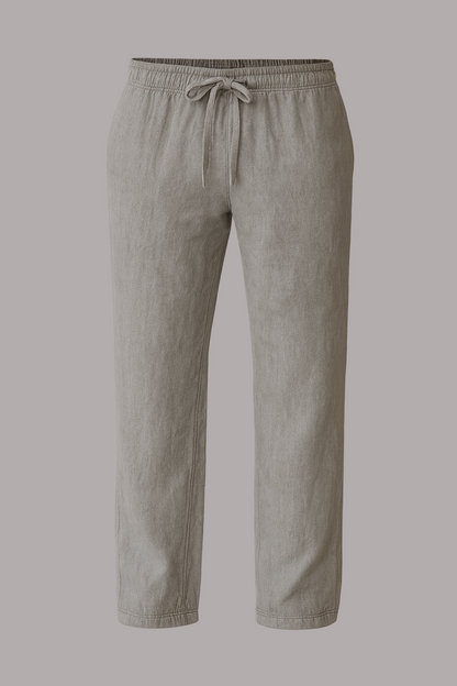 Karl - Pantaloni Eleganți Din In