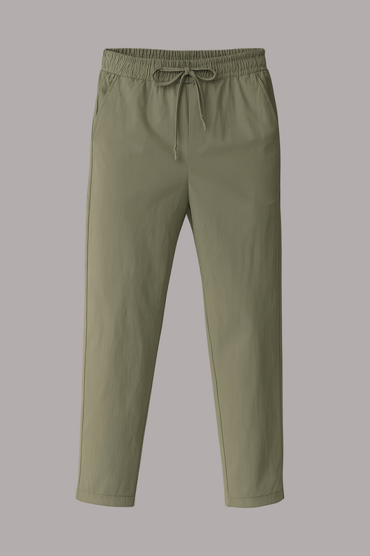 Dorin – Pantaloni Eleganți Conici cu Șnur