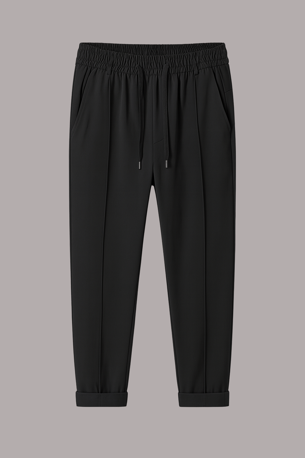 Florin – Pantaloni Subțiri Casual cu Talie Elastică
