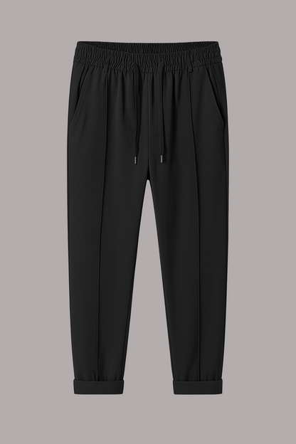 Florin – Pantaloni Subțiri Casual cu Talie Elastică