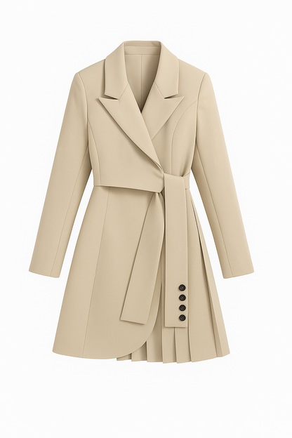 Anna | Palton Versatil cu Cureaua Inclusă