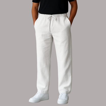 Karl - Pantaloni Eleganți Din In