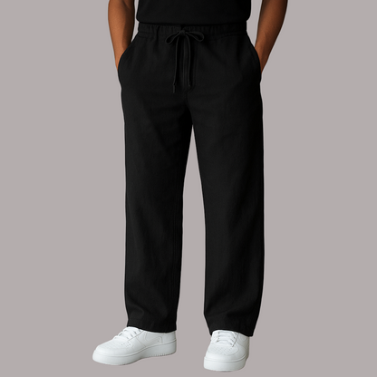 Karl - Pantaloni Eleganți Din In