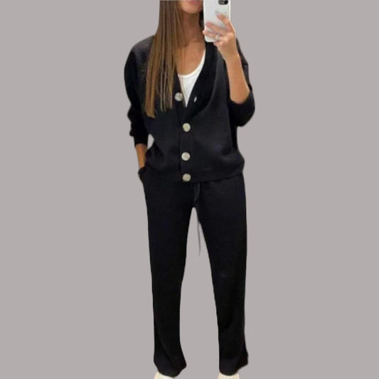 Rodica - Set de cardigan și pantaloni Chantal