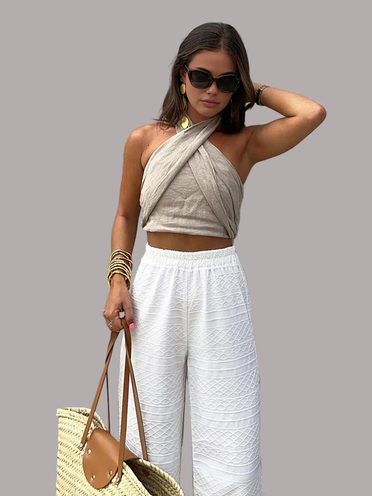 Zoe - Top cu bretele crisscross