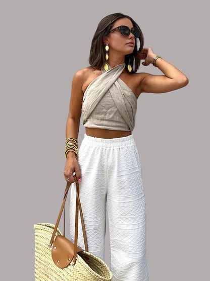 Zoe - Top cu bretele crisscross
