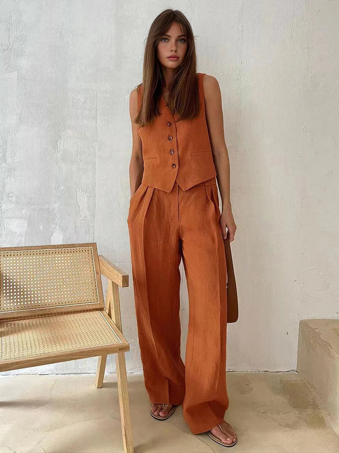 Antonia - Set de pantaloni cu eleganță atemporală
