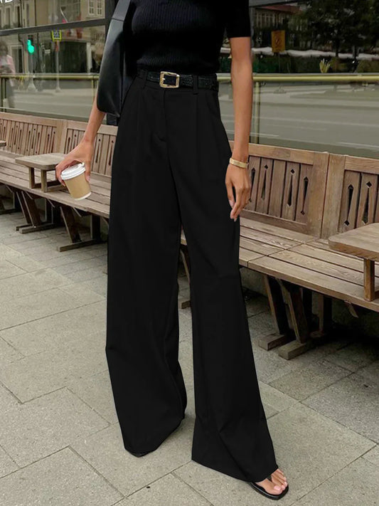 Corina - Pantaloni eleganți cu talie înaltă