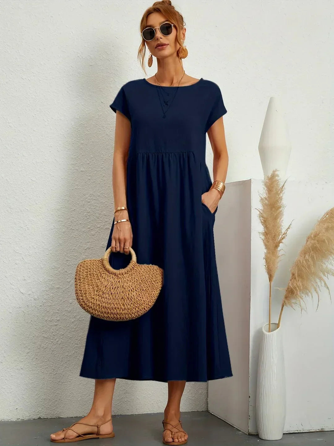 Cynthia - Rochie Midi Cazual