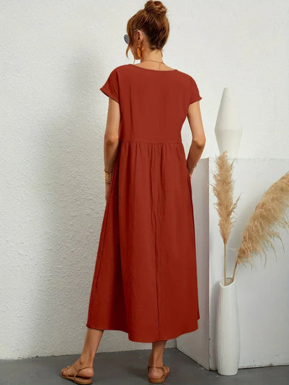 Cynthia - Rochie Midi Cazual