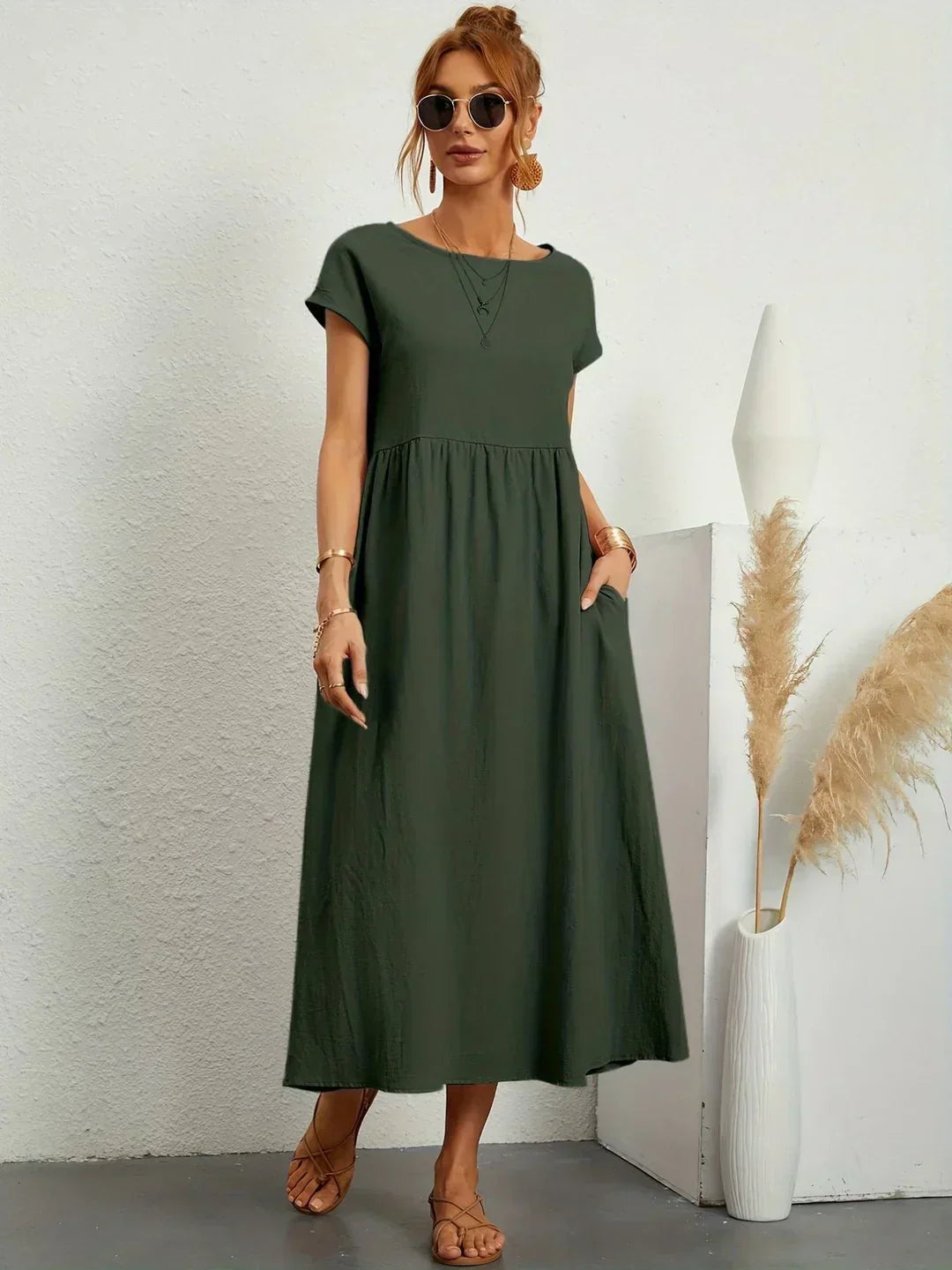 Cynthia - Rochie Midi Cazual