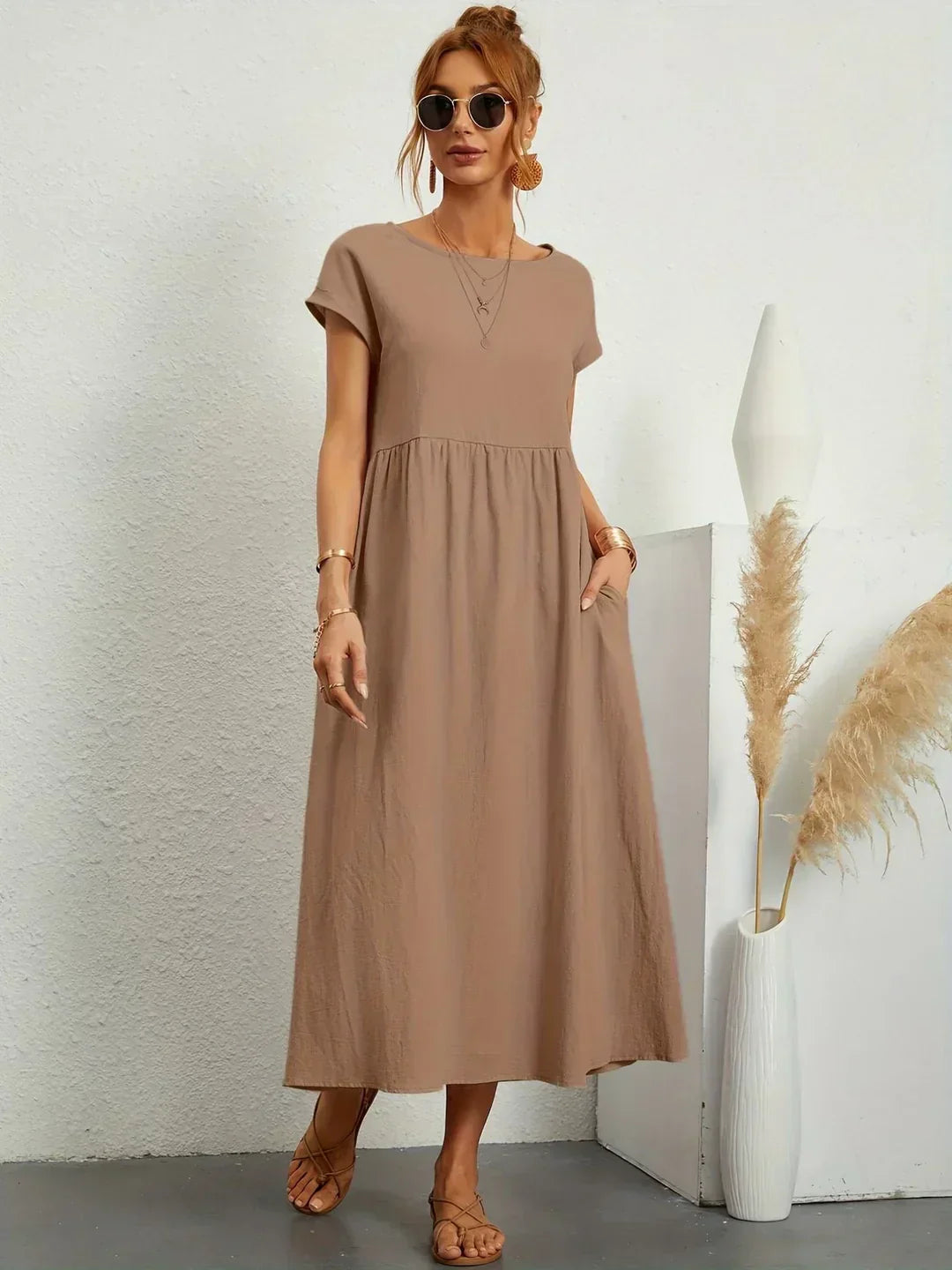 Cynthia - Rochie Midi Cazual