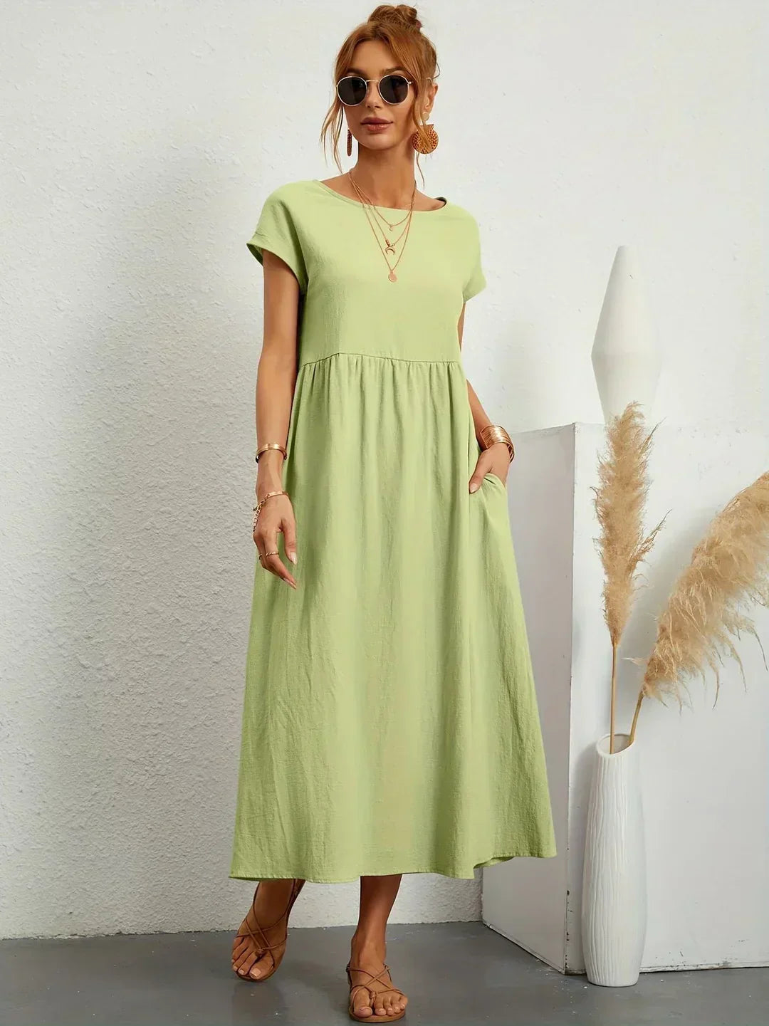 Cynthia - Rochie Midi Cazual