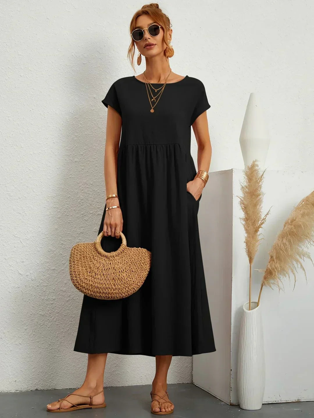 Cynthia - Rochie Midi Cazual