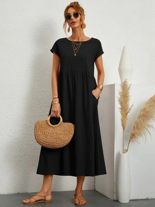 Cynthia - Rochie Midi Cazual